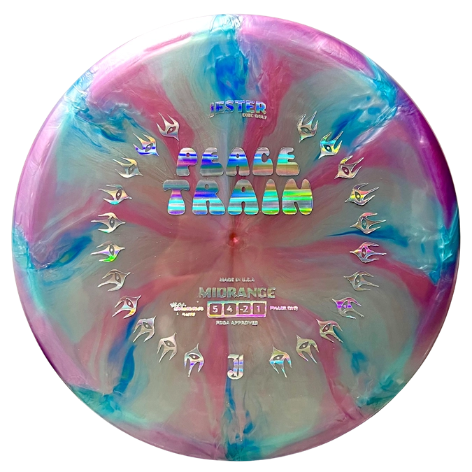 PEACE TRAIN - SHIMMER PLASTIC